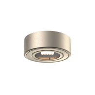 DALS Duo-Puck LED Puck Light - 2W - CCT Selectable - 12V - Satin Nickel