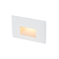 WAC Lighting LED Horizontal Indoor / Outdoor Step and Wall Light - 38 Lumens - 2W - 3000K - 12V - White