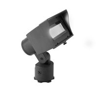 WAC Lighting LED Adjustable Beam Wall Wash Light - 1,500 Max Lumens - 25W - 3000K - 12V - Black