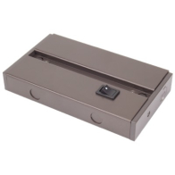 American Lighting Hardwire Junction Box for LED 5 Complete Under Cabinets - Dark Bronze
