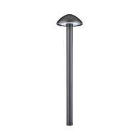 WAC Lighting Interpath LED Dome Path and Area Light - 100 Lumens - 2.5W - 3000K - 12V - Black