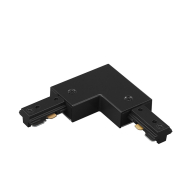 WAC Lighting H-Track Right L Connector - 120V - Black