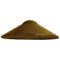 Westgate Model 19 Aluminum Path Light Cap - Antique Brass