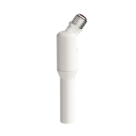 DALS Sloped Ceiling Power Stem Adaptor - White