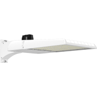 RAB AL22 Field-Adjustable Area Light - 22,951 Max Lumens - 80 | 100 | 150W - Type III/IV/V Adjustable Optics - On/Off Photocell - 120-277V - White