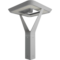 RAB AL5 Square LED Area Light - 17,328 Max Lumens - 30 | 60 | 120W - CCT Selectable - Type V Wide - Roadway Gray - 120-277V - Sensor Ready