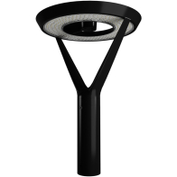 RAB AL5 LED Area Light - 17,208 Max Lumens - 30 | 60 | 120W - CCT Selectable - Type V Wide - Black - 120-277V - Sensor Ready 