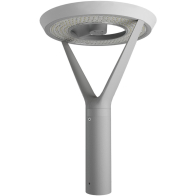 RAB AL5 LED Area Light - 17,208 Max Lumens - 30 | 60 | 120W - CCT Selectable - Type V Wide - Roadway Gray - 120-277V - Sensor Ready 