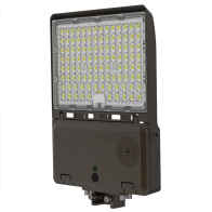 Litetronics LED Area Light Pro - 24,000 Max Lumens - 100 | 125 | 150W - CCT Selectable - 120-480V - Bronze