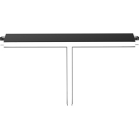 RAB BOA Edge T Connector for Pendant Down Light - Black