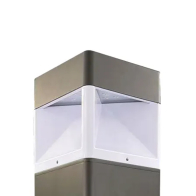 Westgate BOL G8 100 LED 4-Zone Quadrant Bollard Head - 2,000 Max Lumens - 10 | 18 | 25W - CCT Selectable - 120-277V - Bronze / White