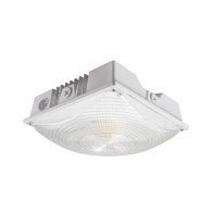 Sylvania LEDVANCE Dual Selectable LED Canopy Light - Canopy Distribution - CCT Selectable - 120-277V - White