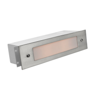 Corona Lighting 2.5W LED Step Light - 3000K - 250 Lumens - 12V - Silver