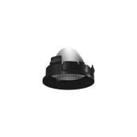 RAB COLUMN LED Track Light Reflector Trim - Black