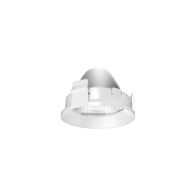 RAB COLUMN LED Track Light Reflector Trim - White