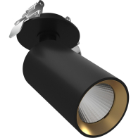 RAB COLUMN LED Track Light - Single-Head - 588 Lumens - 6W - CCT Selectable - Recessed Mount - 120V