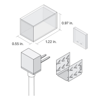 DiodeLED Field Connector for LINAIRE Flex Side Bend - Bottom Entry