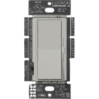 Lutron Diva 0-10V LED Dimmer - Single-Pole / 3-Way - 8A - 120-277V - Pebble