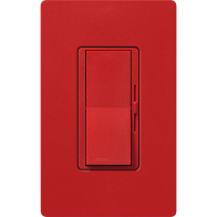 Lutron Diva 0-10V Dimmer for LED/CFL - Single-Pole - 24V - Signal Red