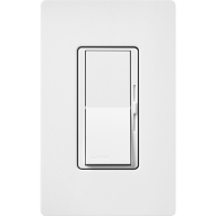 Lutron Diva 0-10V Dimmer for LED/CFL - Single-Pole - 24V - Snow White