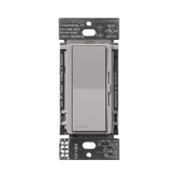 Lutron Diva LED+ Pro Max Dimmer Switch - Single Pole/Multi-Location - 250W LED/500W ELV/400VA MLV - Gray