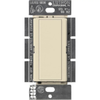 Lutron Maestro Companion Switch - Light Almond
