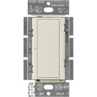 Lutron Maestro Multi-Location Switch - 120V - Light Almond