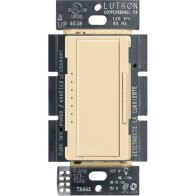 Lutron Maestro LED+ Dimmer - Single Pole / 3-Way / Multi-Location - Ivory