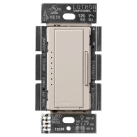 Lutron Maestro LED+ Dimmer - Single Pole / 3-Way / Multi-Location - Taupe