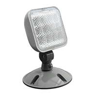 Westgate EL LED Remote Emergency Light Head - Weatherproof - 1W - 3.6V/6V/9.9V/12V - Gray
