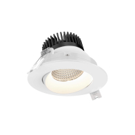 DALS Revolve Regressed LED Gimbal Downlight - 3.5