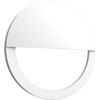 RAB BULKH40 Round Half Moon Guard - White