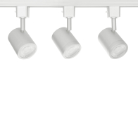 WAC Lighting Charge 8010 LED 3-Light Adjustable H-Track Head Kit - 2,595 Lumens - 27W - CCT Selectable - 120V - White