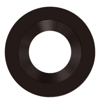 RAB 4" Bronze / Smooth Reflector Trim for HA4 LED Downlights