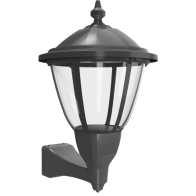 RAB Heritage Round Decorative LED Lantern - 15,174 Max Lumens - 60 | 80 | 100 | 120W - Type III/Type V Selectable Optics - 7-Pin Receptacle - Wall Mount - 120-277V - Bronze