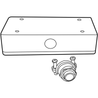 Nora Lighting LEDUR Undercabinet J-Box w/ 2 Female Connectors - Black