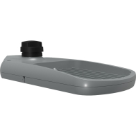 RAB KAI LED Area Light - 6,282 Max Lumens - 20 | 30 | 40W - CCT Selectable - Type III - 7-Pin Receptacle - Roadway Gray - 120-277V