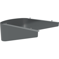 RAB KAI 70W-100W Front Side Shield - Roadway Gray