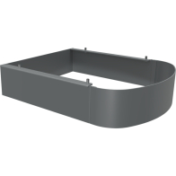 RAB KAI 70W-100W 4-Sided Shield - Roadway Gray