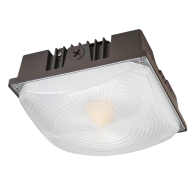 Keystone LED Canopy Light - CCT Selectable - 120-277V - Bronze