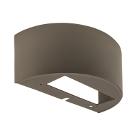 Keystone Wall Pack Half Moon Shell - Bronze - FormFit Accessory