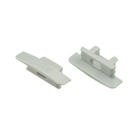 Task Lighting Aluminum Housing End Cap for L-002 Channel