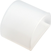 Task Lighting Neon Top Bend End Cap - Clear