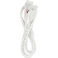 Task Lighting Neon Top Bend Light-to-Wire Connector - White