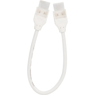 Task Lighting Neon Top Bend Linking Cable - White