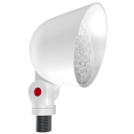 RAB LF17 Field-Adjustable LED Landscape Flood - 1,115 Max Lumens - 1 | 2 | 4 | 5 | 8W - 120V - White