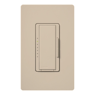 Lutron Maestro Magnetic Low-Voltage Dimmer - Multi-Location - 600VA - Taupe
