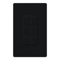 Lutron Claro 6-Port Frame - Midnight