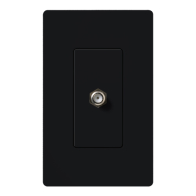 Lutron Claro Cable Jack - Midnight