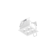 DALS Pinpoint 4-Light Microspot LED Recessed Downlight - 12W - CCT Selectable - 120V - White